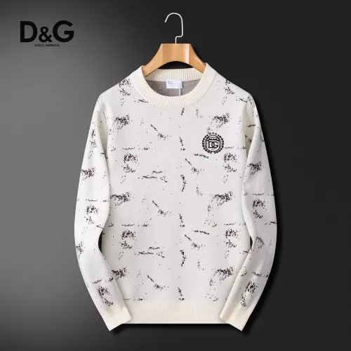 Wholesale Dolce &amp; Gabbana D&amp;G Sweaters Long Sleeved For Men #1375319 $52.00 USD, Wholesale Quality Replica Dolce &amp; Gabbana D&amp;G Sweaters