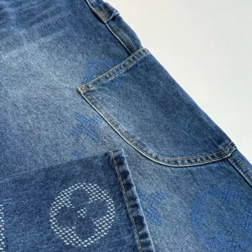 Replica Louis Vuitton LV Jeans For Unisex #1375331 $80.00 USD for Wholesale