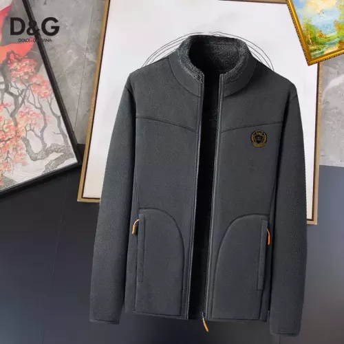 Wholesale Dolce &amp; Gabbana D&amp;G Jackets Long Sleeved For Men #1375386 $64.00 USD, Wholesale Quality Replica Dolce &amp; Gabbana D&amp;G Jackets