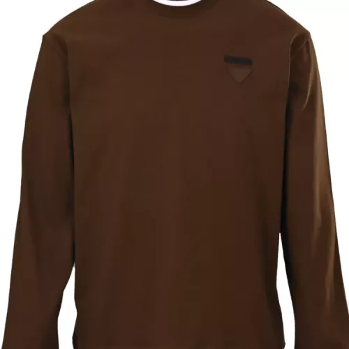 Wholesale Prada T-Shirts Long Sleeved For Unisex #1375441 $80.00 USD, Wholesale Quality Replica Prada T-Shirts