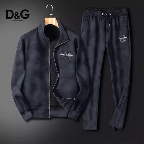Wholesale Dolce &amp; Gabbana D&amp;G Tracksuits Long Sleeved For Men #1375445 $102.00 USD, Wholesale Quality Replica Dolce &amp; Gabbana D&amp;G Tracksuits