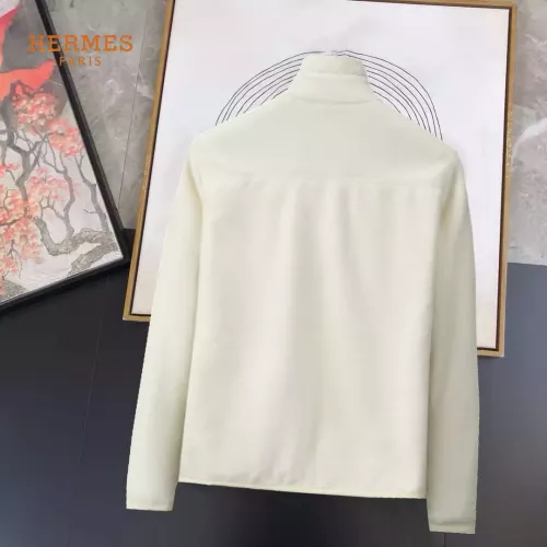 Replica Hermes Jackets Long Sleeved For Men #1375450 $64.00 USD for Wholesale