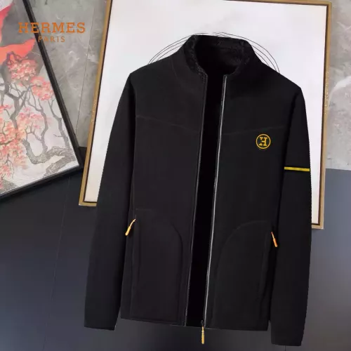 Wholesale Hermes Jackets Long Sleeved For Men #1375453 $64.00 USD, Wholesale Quality Replica Hermes Jackets