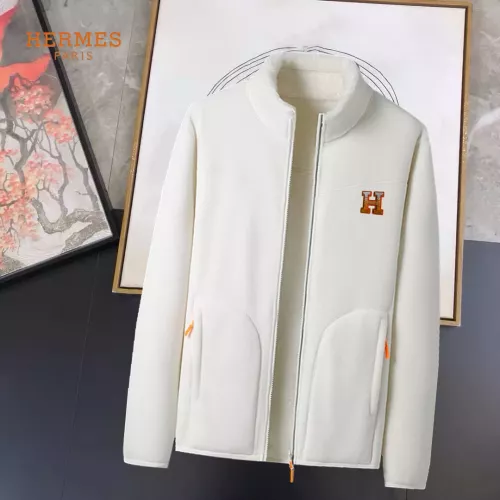 Wholesale Hermes Jackets Long Sleeved For Men #1375458 $64.00 USD, Wholesale Quality Replica Hermes Jackets