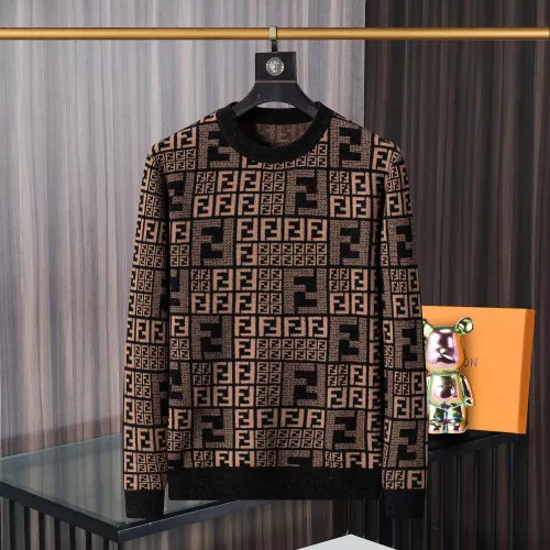Wholesale Fendi Sweaters Long Sleeved For Men #1375497 $48.00 USD, Wholesale Quality Replica Fendi Sweaters