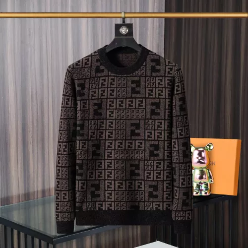 Wholesale Fendi Sweaters Long Sleeved For Men #1375498 $48.00 USD, Wholesale Quality Replica Fendi Sweaters