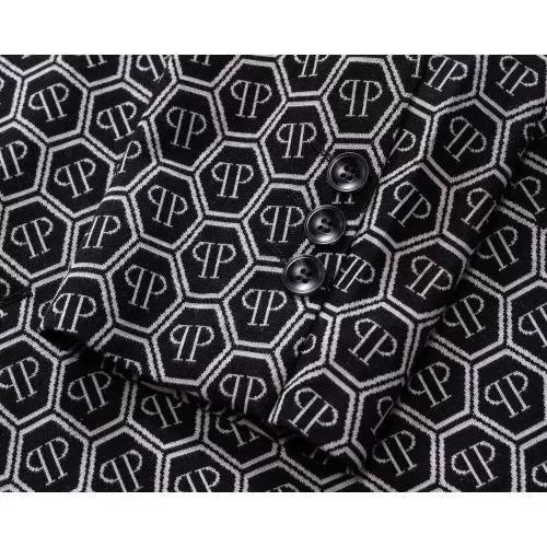 Replica Philipp Plein PP Jackets Long Sleeved For Men #1375505 $68.00 USD for Wholesale
