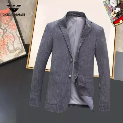 Wholesale Armani Jackets Long Sleeved For Men #1375506 $68.00 USD, Wholesale Quality Replica Armani Jackets