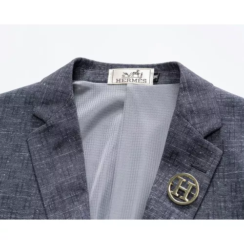 Replica Hermes Jackets Long Sleeved For Men #1375508 $68.00 USD for Wholesale