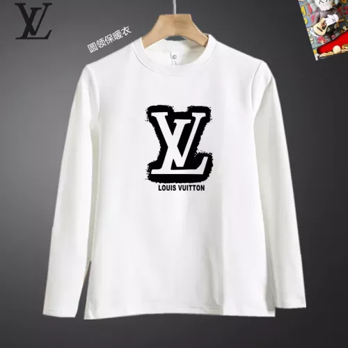 Wholesale Louis Vuitton LV T-Shirts Long Sleeved For Men #1375520 $40.00 USD, Wholesale Quality Replica Louis Vuitton LV T-Shirts