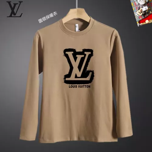 Wholesale Louis Vuitton LV T-Shirts Long Sleeved For Men #1375522 $40.00 USD, Wholesale Quality Replica Louis Vuitton LV T-Shirts
