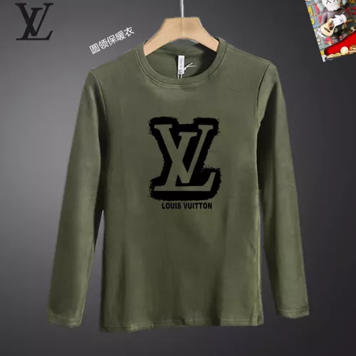 Wholesale Louis Vuitton LV T-Shirts Long Sleeved For Men #1375523 $40.00 USD, Wholesale Quality Replica Louis Vuitton LV T-Shirts