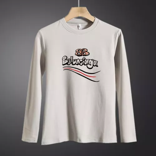 Wholesale Balenciaga T-Shirts Long Sleeved For Men #1375526 $40.00 USD, Wholesale Quality Replica Balenciaga T-Shirts