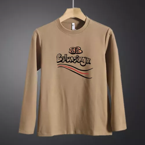 Wholesale Balenciaga T-Shirts Long Sleeved For Men #1375527 $40.00 USD, Wholesale Quality Replica Balenciaga T-Shirts