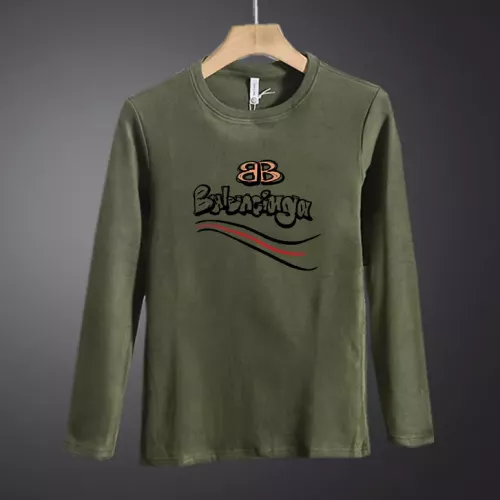 Wholesale Balenciaga T-Shirts Long Sleeved For Men #1375528 $40.00 USD, Wholesale Quality Replica Balenciaga T-Shirts
