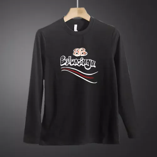 Wholesale Balenciaga T-Shirts Long Sleeved For Men #1375529 $40.00 USD, Wholesale Quality Replica Balenciaga T-Shirts