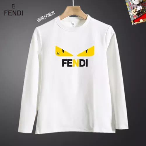 Wholesale Fendi T-Shirts Long Sleeved For Men #1375530 $40.00 USD, Wholesale Quality Replica Fendi T-Shirts