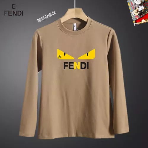 Wholesale Fendi T-Shirts Long Sleeved For Men #1375532 $40.00 USD, Wholesale Quality Replica Fendi T-Shirts