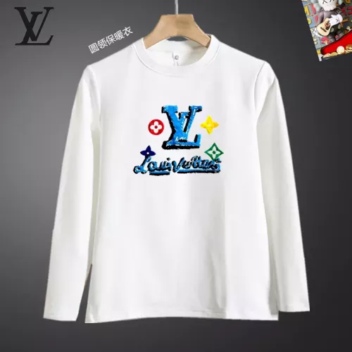 Wholesale Louis Vuitton LV T-Shirts Long Sleeved For Men #1375535 $40.00 USD, Wholesale Quality Replica Louis Vuitton LV T-Shirts