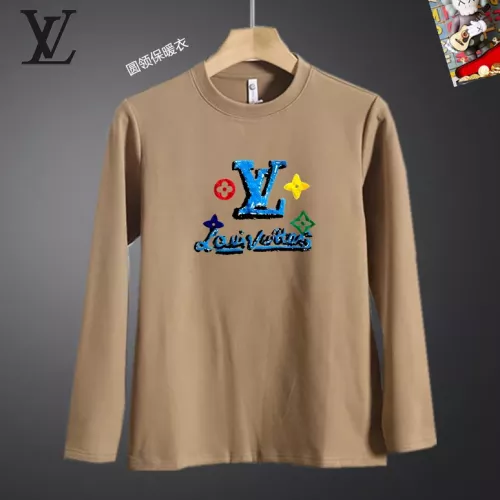 Wholesale Louis Vuitton LV T-Shirts Long Sleeved For Men #1375537 $40.00 USD, Wholesale Quality Replica Louis Vuitton LV T-Shirts