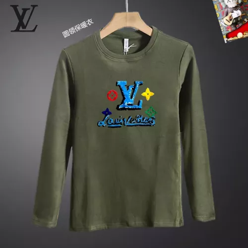Wholesale Louis Vuitton LV T-Shirts Long Sleeved For Men #1375538 $40.00 USD, Wholesale Quality Replica Louis Vuitton LV T-Shirts