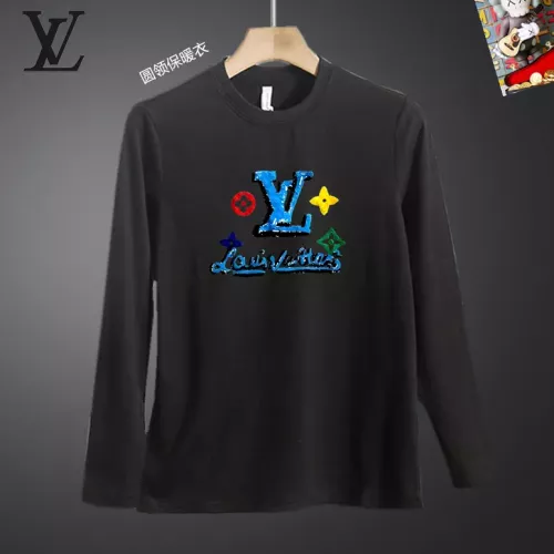 Wholesale Louis Vuitton LV T-Shirts Long Sleeved For Men #1375539 $40.00 USD, Wholesale Quality Replica Louis Vuitton LV T-Shirts