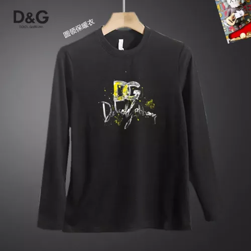 Wholesale Dolce &amp; Gabbana D&amp;G T-Shirts Long Sleeved For Men #1375544 $40.00 USD, Wholesale Quality Replica Dolce &amp; Gabbana D&amp;G T-Shirts