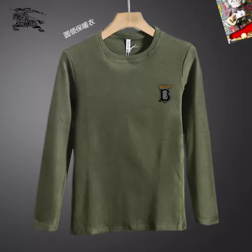 Wholesale Burberry T-Shirts Long Sleeved For Men #1375548 $40.00 USD, Wholesale Quality Replica Burberry T-Shirts