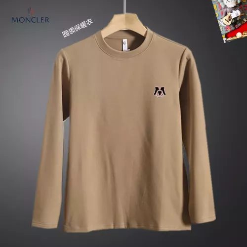 Wholesale Moncler T-Shirts Long Sleeved For Men #1375557 $40.00 USD, Wholesale Quality Replica Moncler T-Shirts