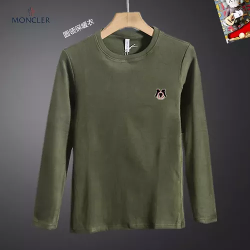 Wholesale Moncler T-Shirts Long Sleeved For Men #1375558 $40.00 USD, Wholesale Quality Replica Moncler T-Shirts