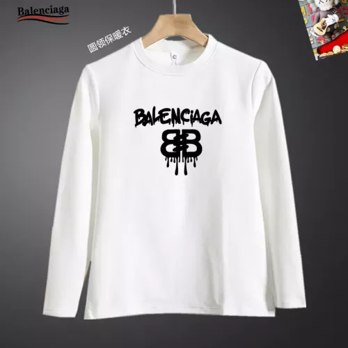 Wholesale Balenciaga T-Shirts Long Sleeved For Men #1375570 $40.00 USD, Wholesale Quality Replica Balenciaga T-Shirts
