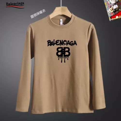 Wholesale Balenciaga T-Shirts Long Sleeved For Men #1375572 $40.00 USD, Wholesale Quality Replica Balenciaga T-Shirts