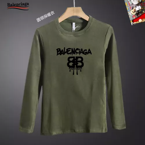 Wholesale Balenciaga T-Shirts Long Sleeved For Men #1375573 $40.00 USD, Wholesale Quality Replica Balenciaga T-Shirts