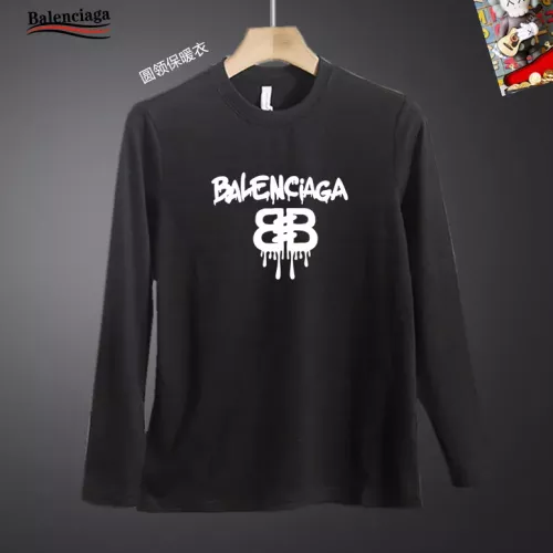 Wholesale Balenciaga T-Shirts Long Sleeved For Men #1375574 $40.00 USD, Wholesale Quality Replica Balenciaga T-Shirts
