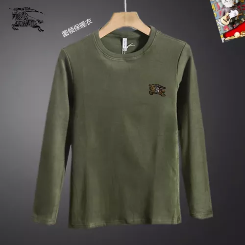 Wholesale Burberry T-Shirts Long Sleeved For Men #1375608 $40.00 USD, Wholesale Quality Replica Burberry T-Shirts