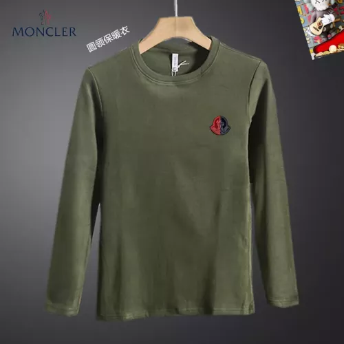Wholesale Moncler T-Shirts Long Sleeved For Men #1375613 $40.00 USD, Wholesale Quality Replica Moncler T-Shirts