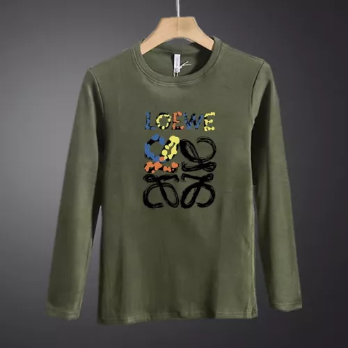 Wholesale LOEWE T-Shirts Long Sleeved For Men #1375618 $40.00 USD, Wholesale Quality Replica LOEWE T-Shirts
