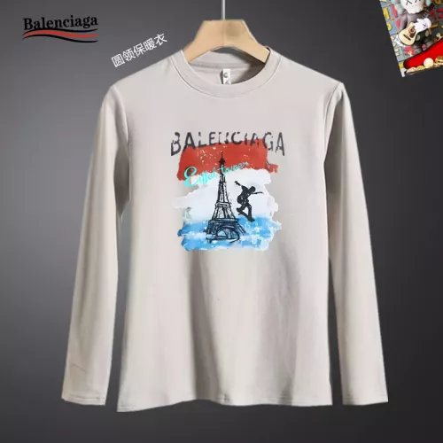 Wholesale Balenciaga T-Shirts Long Sleeved For Men #1375621 $40.00 USD, Wholesale Quality Replica Balenciaga T-Shirts