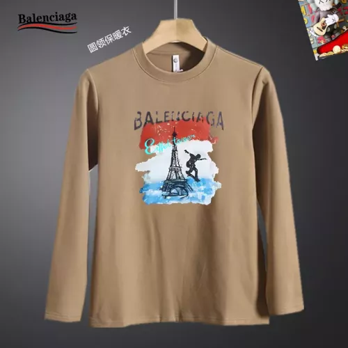 Wholesale Balenciaga T-Shirts Long Sleeved For Men #1375622 $40.00 USD, Wholesale Quality Replica Balenciaga T-Shirts