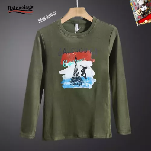 Wholesale Balenciaga T-Shirts Long Sleeved For Men #1375623 $40.00 USD, Wholesale Quality Replica Balenciaga T-Shirts