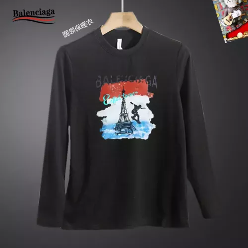 Wholesale Balenciaga T-Shirts Long Sleeved For Men #1375624 $40.00 USD, Wholesale Quality Replica Balenciaga T-Shirts