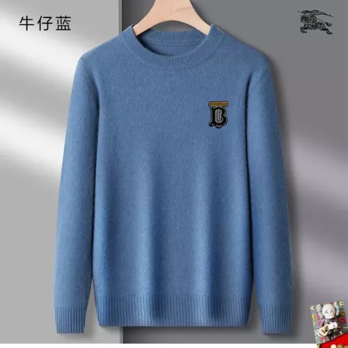 Wholesale Burberry Fashion Sweaters Long Sleeved For Men #1375638 $42.00 USD, Wholesale Quality Replica Burberry Fashion Sweaters