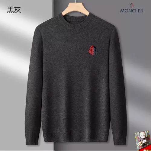 Wholesale Moncler Sweaters Long Sleeved For Men #1375677 $42.00 USD, Wholesale Quality Replica Moncler Sweaters