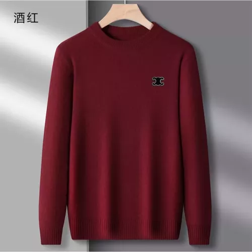 Wholesale Celine Sweaters Long Sleeved For Men #1375692 $42.00 USD, Wholesale Quality Replica Celine Sweaters