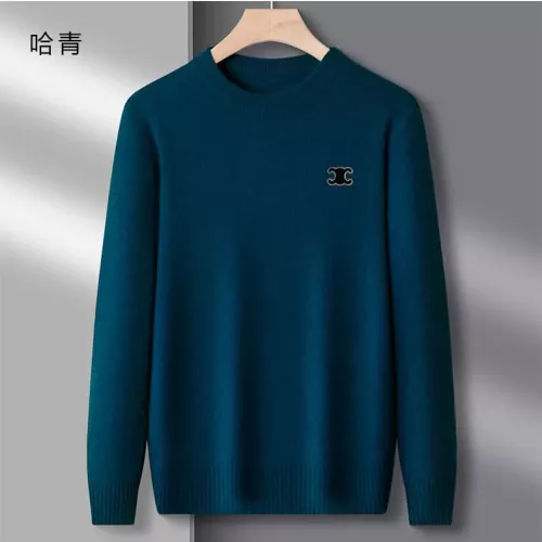 Wholesale Celine Sweaters Long Sleeved For Men #1375694 $42.00 USD, Wholesale Quality Replica Celine Sweaters