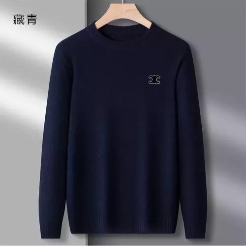 Wholesale Celine Sweaters Long Sleeved For Men #1375696 $42.00 USD, Wholesale Quality Replica Celine Sweaters