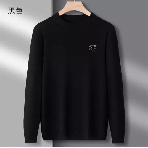 Wholesale Celine Sweaters Long Sleeved For Men #1375697 $42.00 USD, Wholesale Quality Replica Celine Sweaters