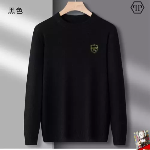 Wholesale Philipp Plein PP Sweaters Long Sleeved For Men #1375706 $42.00 USD, Wholesale Quality Replica Philipp Plein PP Sweaters
