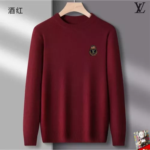 Wholesale Louis Vuitton LV Sweaters Long Sleeved For Men #1375719 $42.00 USD, Wholesale Quality Replica Louis Vuitton LV Sweaters