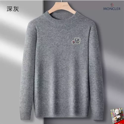 Wholesale Moncler Sweaters Long Sleeved For Men #1375727 $42.00 USD, Wholesale Quality Replica Moncler Sweaters